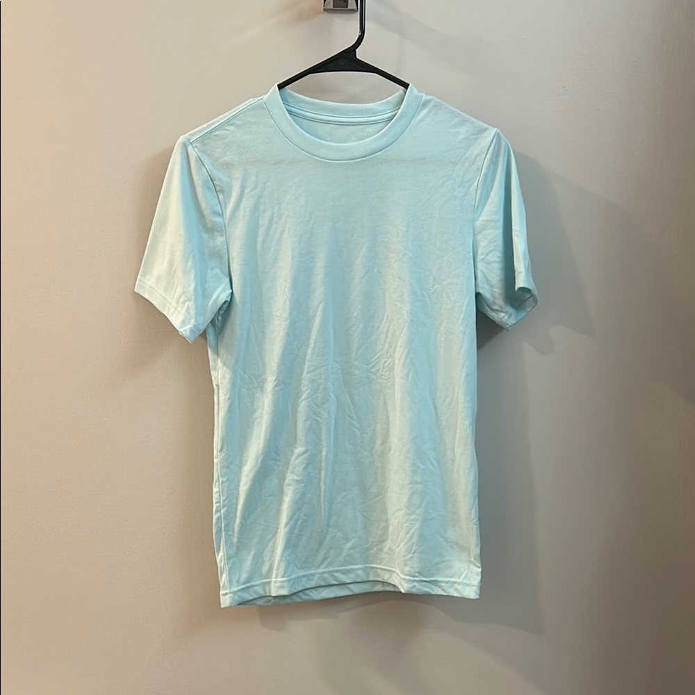 George Blue Short Sleeve Tee Classic Crew Neck
